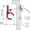 Fiamma F45 Kit High Roof Adapter Westfalia -Fiamma Verkäufe 123313 850312