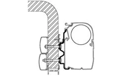 Thule Hymer Markisen-Adapter 2016 2,6m -Fiamma Verkäufe 270035 2681960