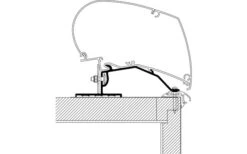 Thule Caravan Omnistor 6200 / 6300 / 9200 Markisenadapter Dachmontage 3,0 M -Fiamma Verkäufe 357761 2544059
