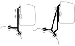 Thule Omnistor 3200 Markisenadpater Ford Transit / Tourneo Custom LHD -Fiamma Verkäufe 520637 3374168