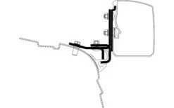 Thule Omnistor 3200 Multi Rail Markisenadapter VW T5 / T6 Linksverkehr -Fiamma Verkäufe 520661 3374177