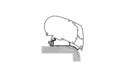 Thule Hymer 2013 Nova Roof Adapter 3,5m -Fiamma Verkäufe 524459 3568493