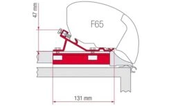 Fiamma F65/F80 Kit Mercedes Sprinter - VW Crafter (High Roof) -Fiamma Verkäufe 57433 11080