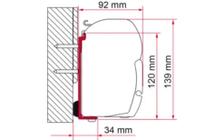 Fiamma Kit Fleurette Markisenadapter Für Fiamma F45