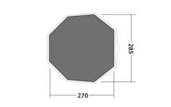 Robens Footprint Zeltunterlage Klondike Small 270 X 285 Cm