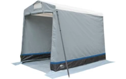 High Peak Multitent Freistehendes Gerätezelt 230 X 160 Cm Grau/blau