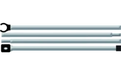 Bent Alu First-Spannstab